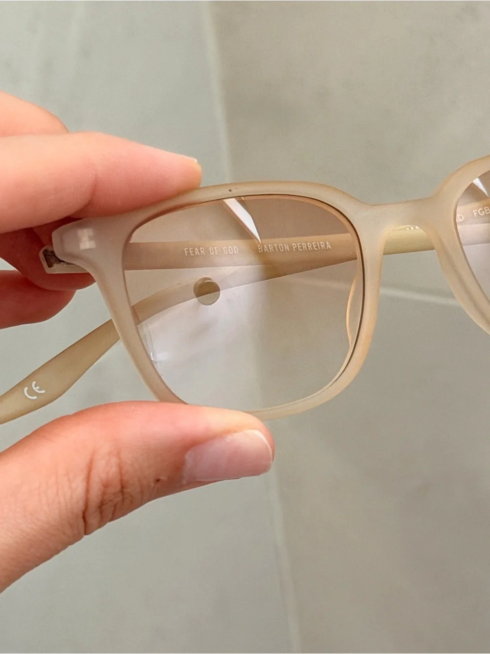 Fear of God x Barton Perreira FGBP | 2021 Matte Sand Sunglasses